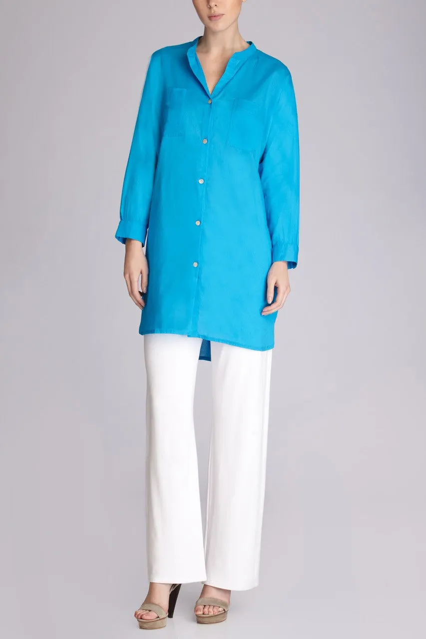 Affinity Cotton Mandarin Tunic