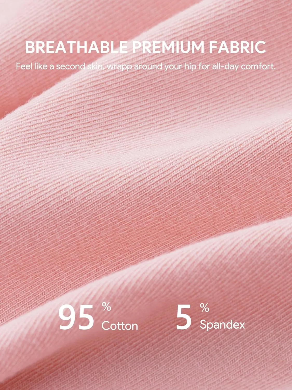 Angelhood Women's Cotton Boy Shorts Underwear Anti Chafing Seamless Biker Shorts High Waisted Soft Plus Boxer Briefs 4 Pack