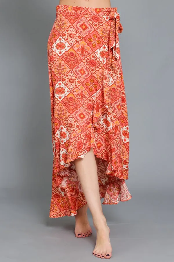 Anna Leigh Wrap Skirt