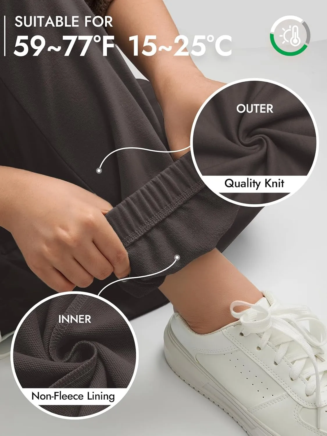 ATHMILE Baggy Sweatpants for Women with Pockets-Lounge Womens Pajams Pants-Womens Running Joggers Fall Clothes Outfits 2025