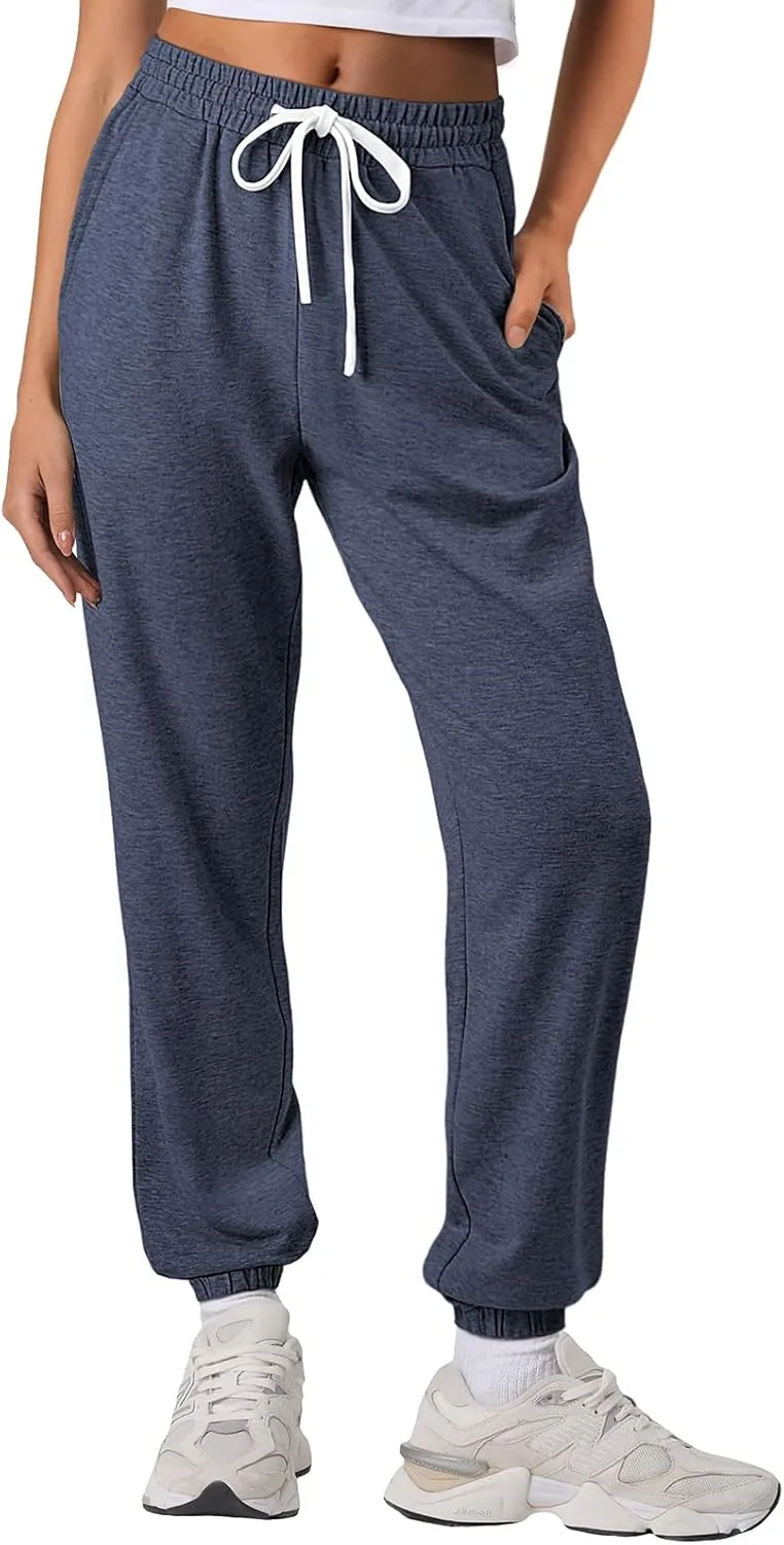 ATHMILE Baggy Sweatpants for Women with Pockets-Lounge Womens Pajams Pants-Womens Running Joggers Fall Clothes Outfits 2025