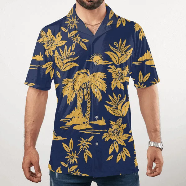 BEACH Men Hawaiin Shirts