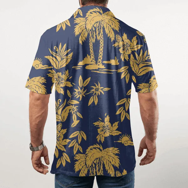 BEACH Men Hawaiin Shirts