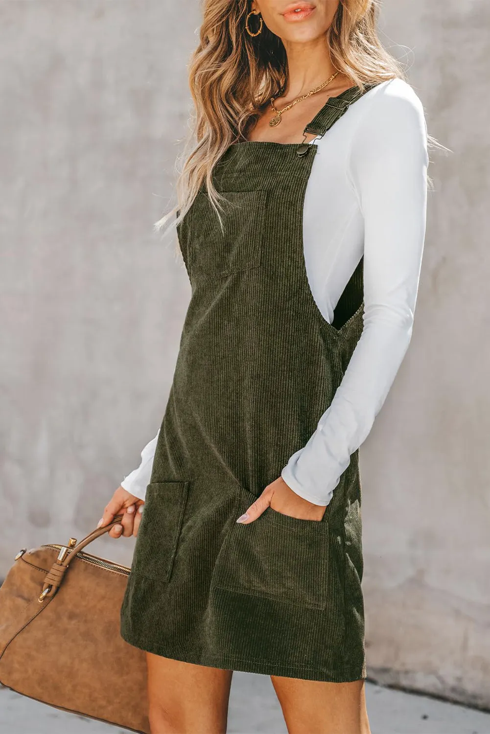 Bohemian Corduroy Dress