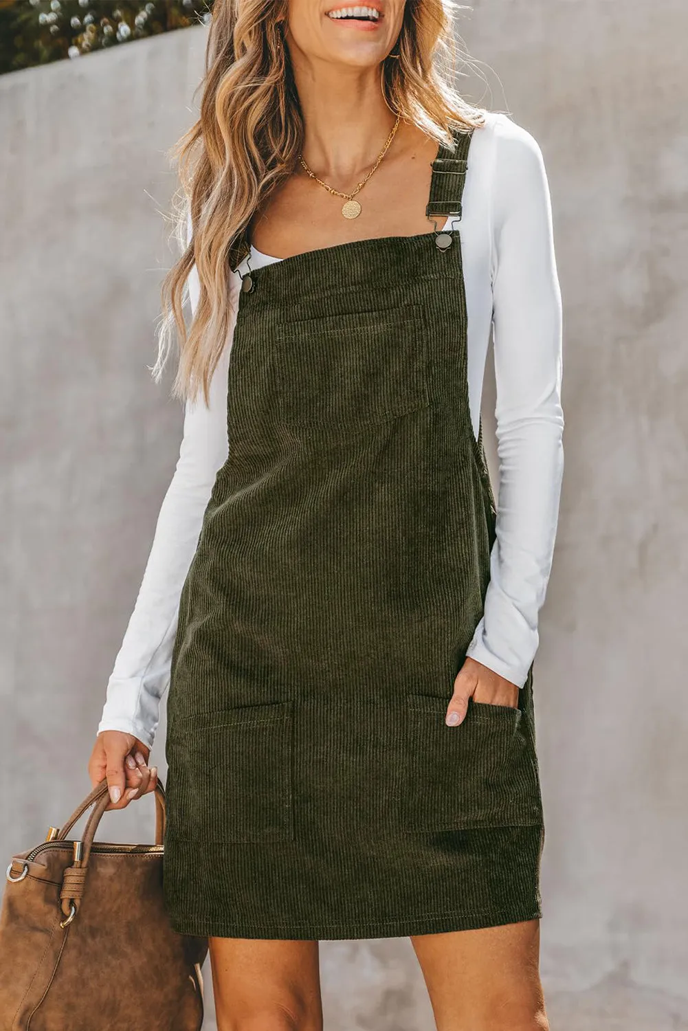 Bohemian Corduroy Dress