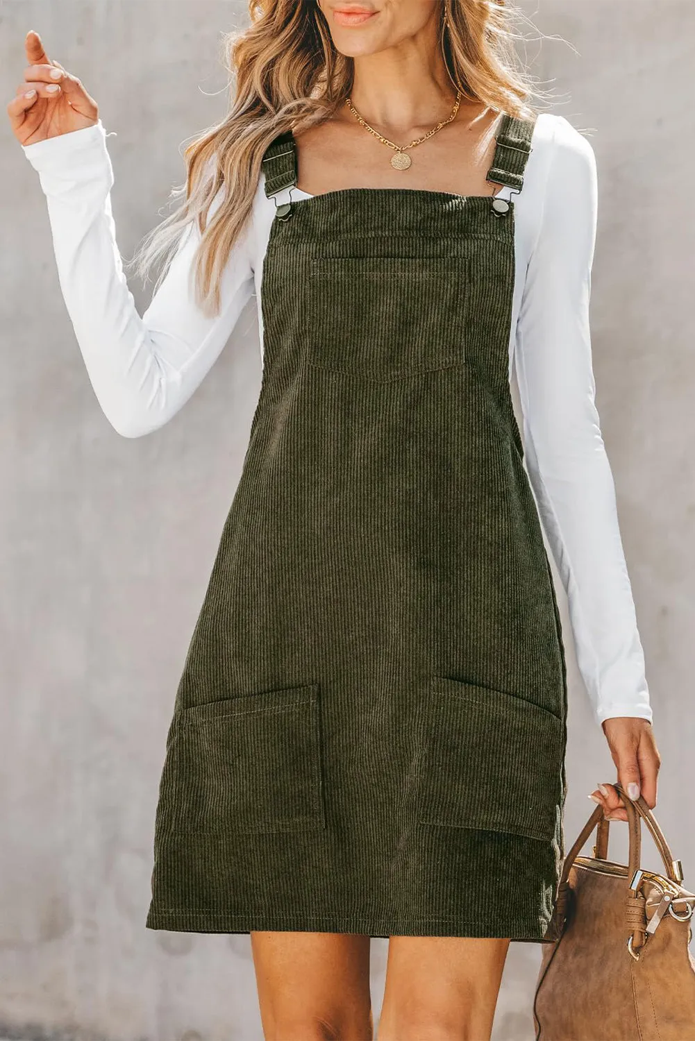 Bohemian Corduroy Dress