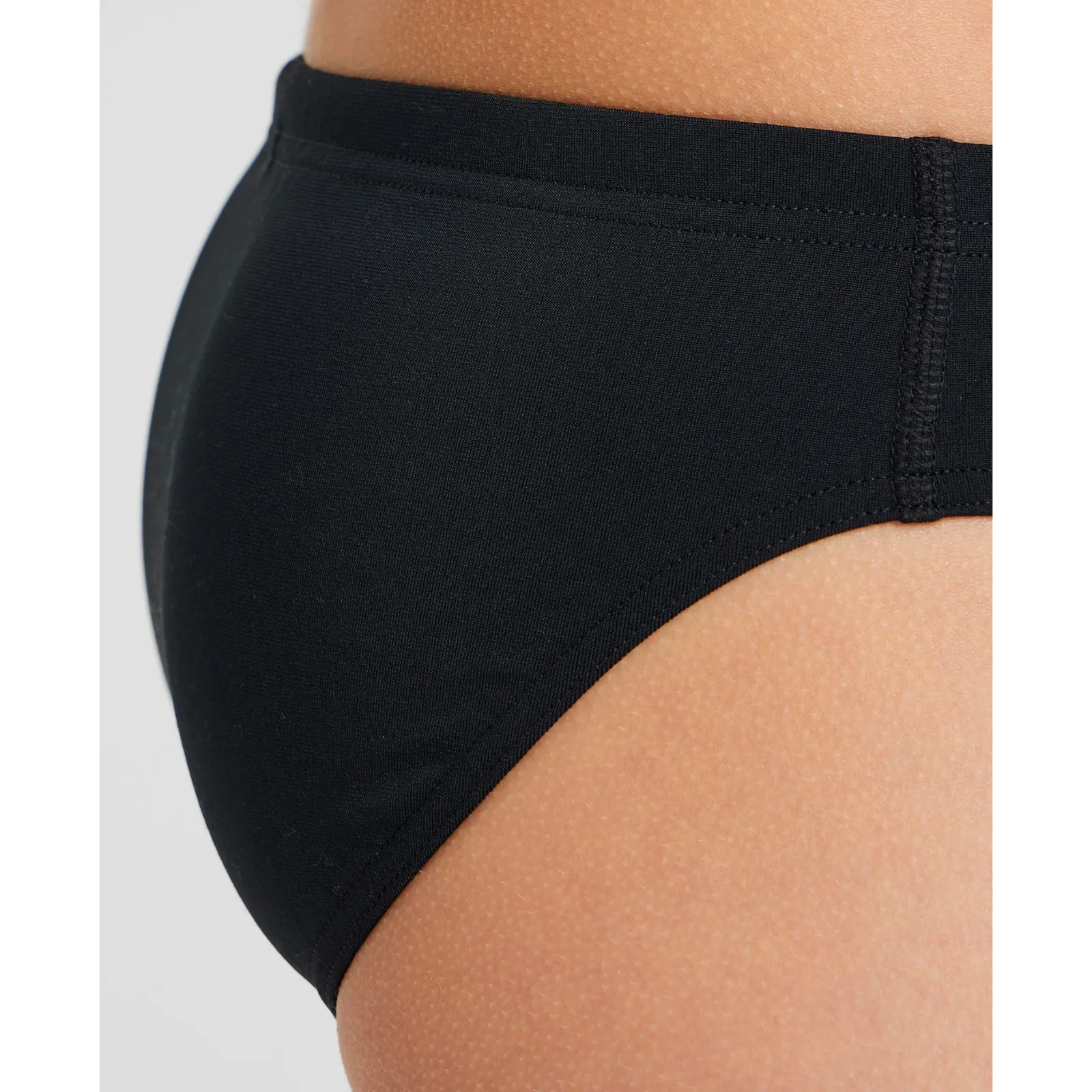 BOYS' TEAM SWIM BRIEF SOLID - BLACK