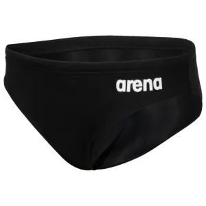 BOYS' TEAM SWIM BRIEF SOLID - BLACK