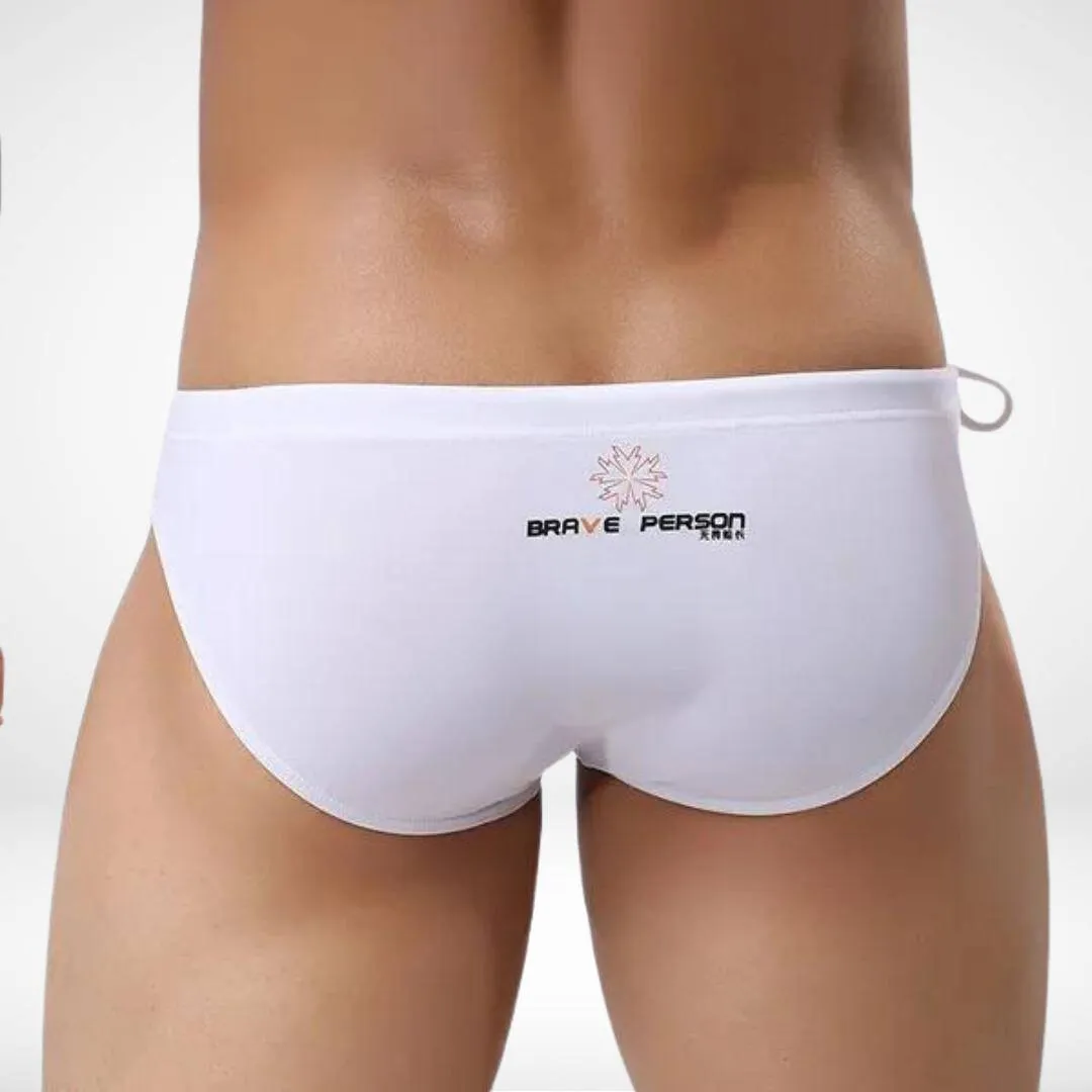 Brave Person Side-Tie Swim Briefs