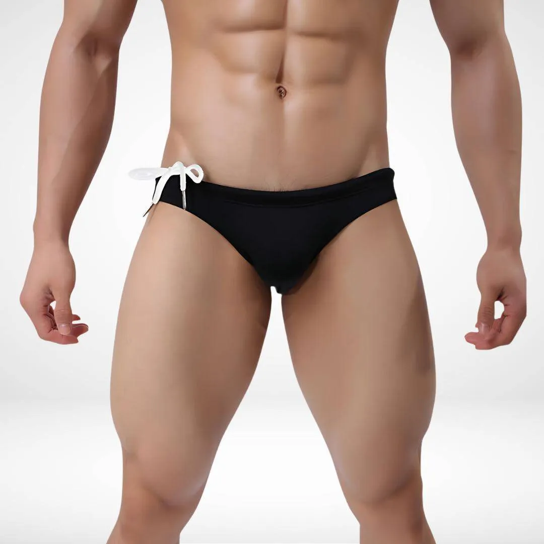 Brave Person Side-Tie Swim Briefs