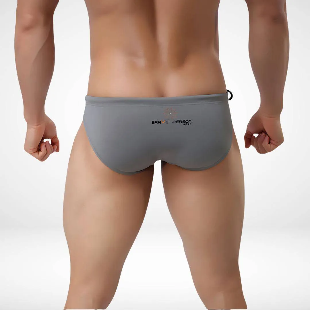 Brave Person Side-Tie Swim Briefs