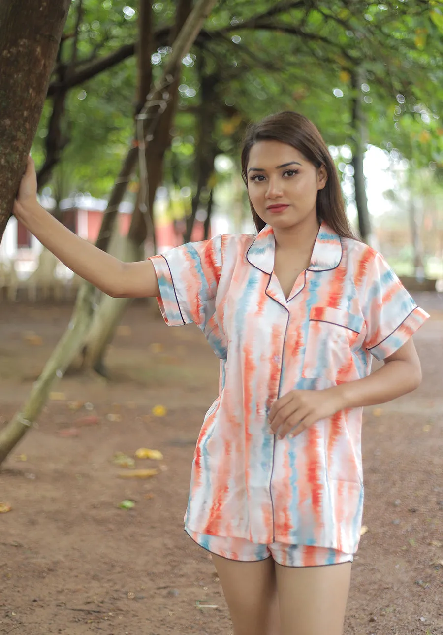 Bridesmaid Tie Dye Pajama Set