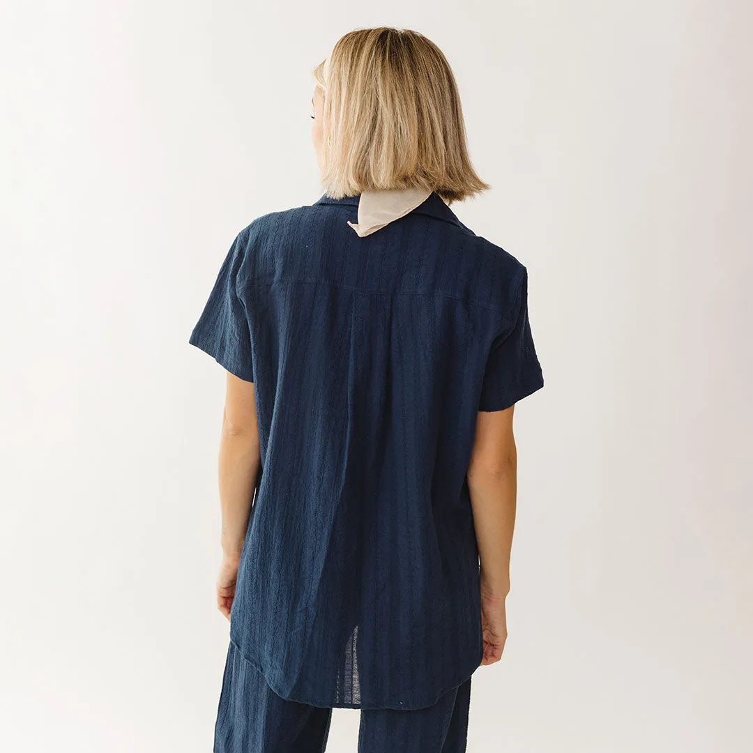Cabana Shirt, Navy