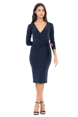 Casual Wrap Dress