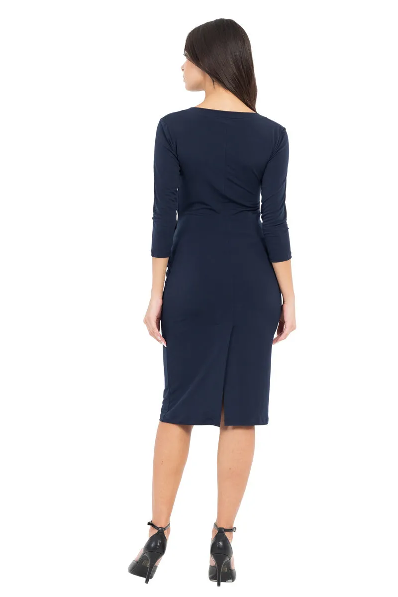 Casual Wrap Dress