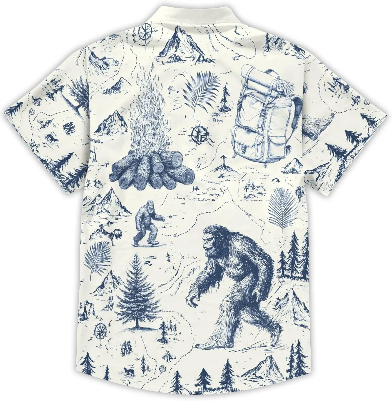 DFZ Funny Hawaiian Shirts for Men Summer Beach Short Sleeve Button Down Shirt Theme Party Shirt