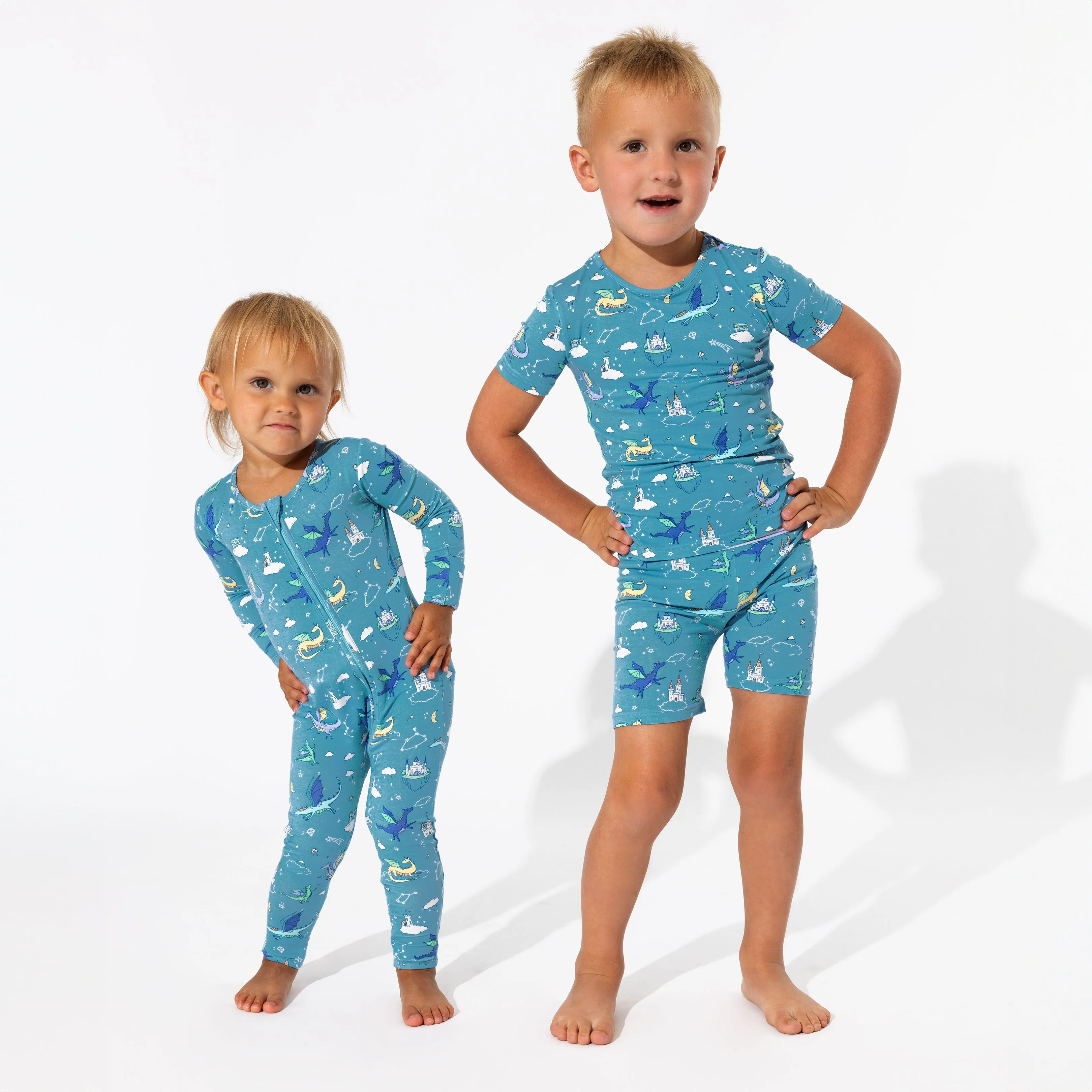 Dragon Dreams Bamboo Kids Pajama Short Set