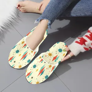 Franciscan Starburst Retro Bedroom Slippers - 381623