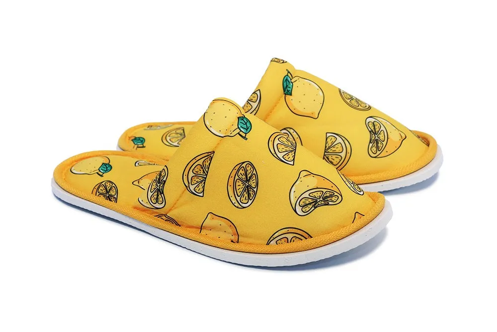 Gift Pack Lemon For Him Watermelon For Her Home Slippers Kitchen Garage Dorm Bedroom Lightweight