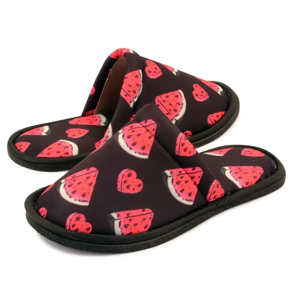 Gift Pack Lemon For Him Watermelon For Her Home Slippers Kitchen Garage Dorm Bedroom Lightweight