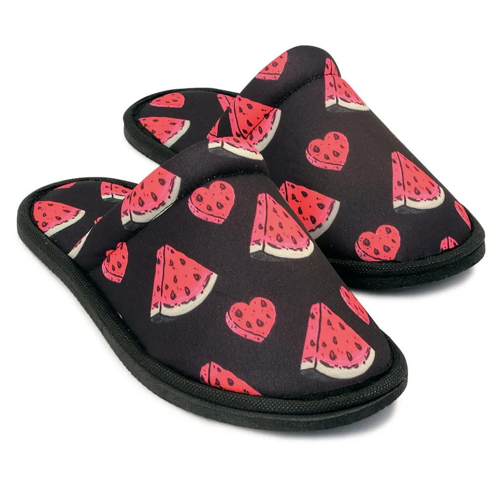Gift Pack Lemon For Him Watermelon For Her Home Slippers Kitchen Garage Dorm Bedroom Lightweight