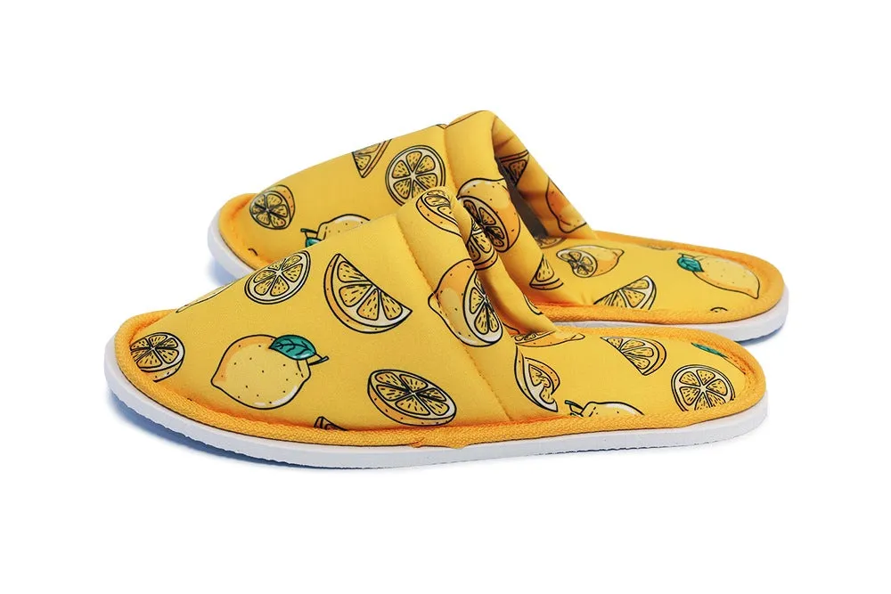 Gift Pack Lemon For Him Watermelon For Her Home Slippers Kitchen Garage Dorm Bedroom Lightweight