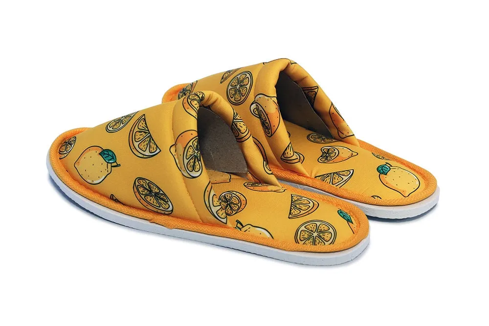 Gift Pack Lemon For Him Watermelon For Her Home Slippers Kitchen Garage Dorm Bedroom Lightweight