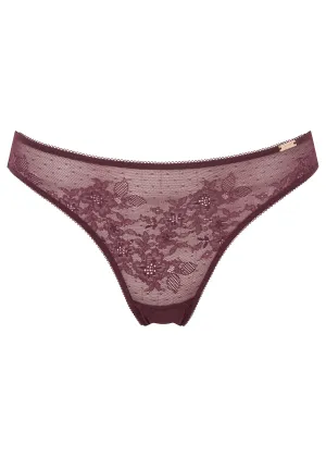 Gossard Glossies Lace Brief | FIG
