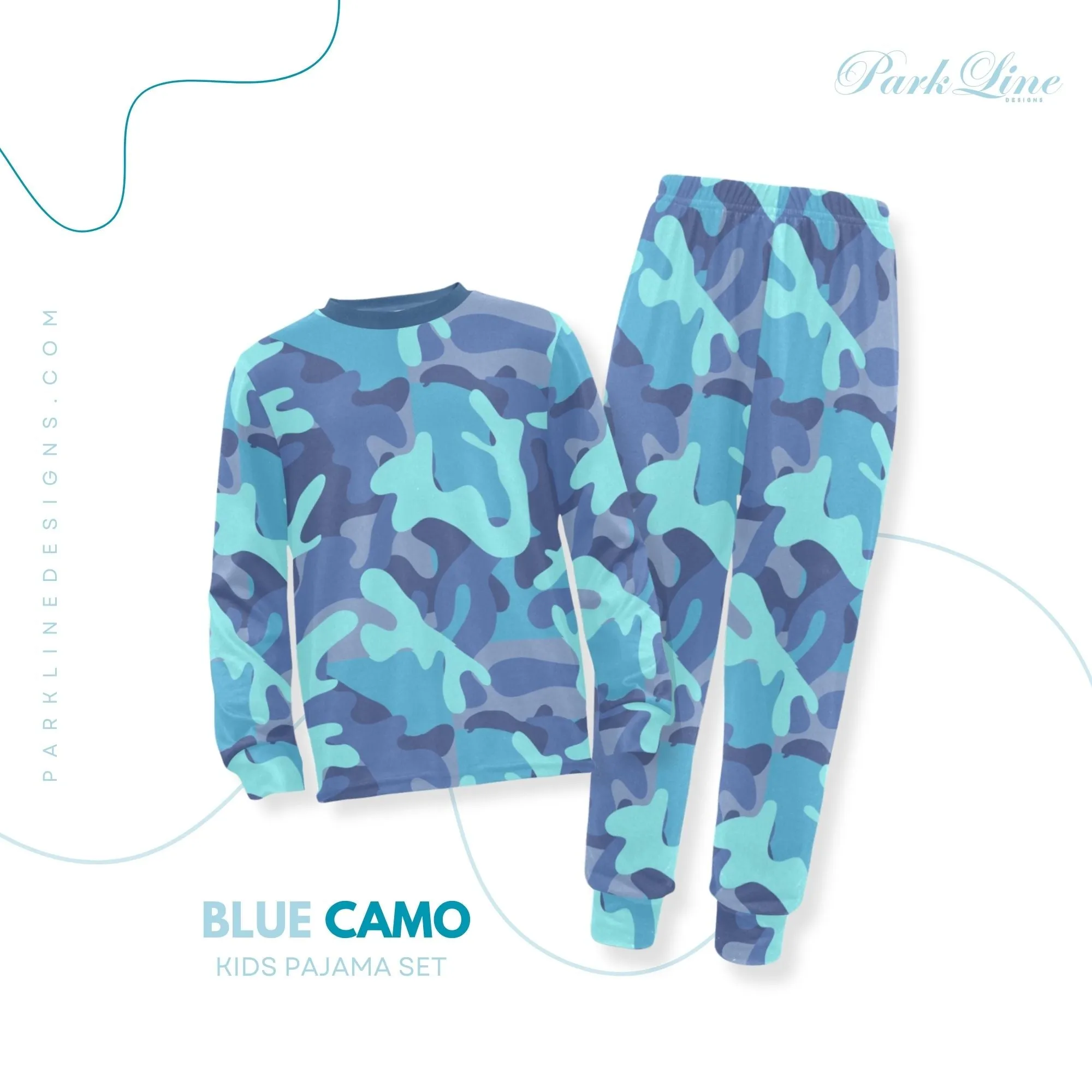 Hudson Boys' Pajama Set | Crew Neck Long Pajama Set | Soft Long Sleeve Sleepwear for Lounging and Relaxing