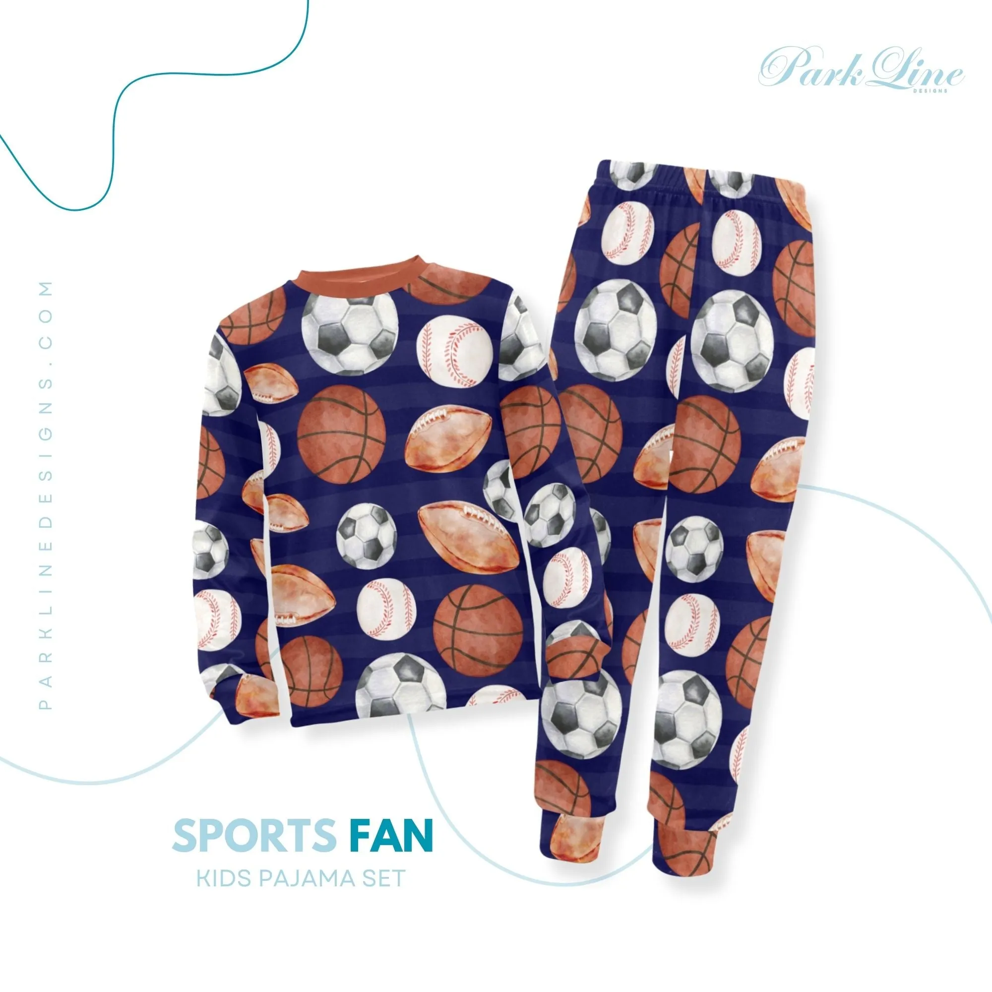 Hudson Boys' Pajama Set | Crew Neck Long Pajama Set | Soft Long Sleeve Sleepwear for Lounging and Relaxing