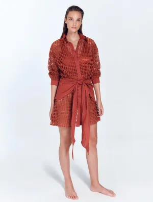 Jesabel Red Ochre Dress