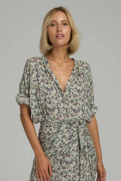 Lilya Ginger Shirt - Delphinium Blue Mint