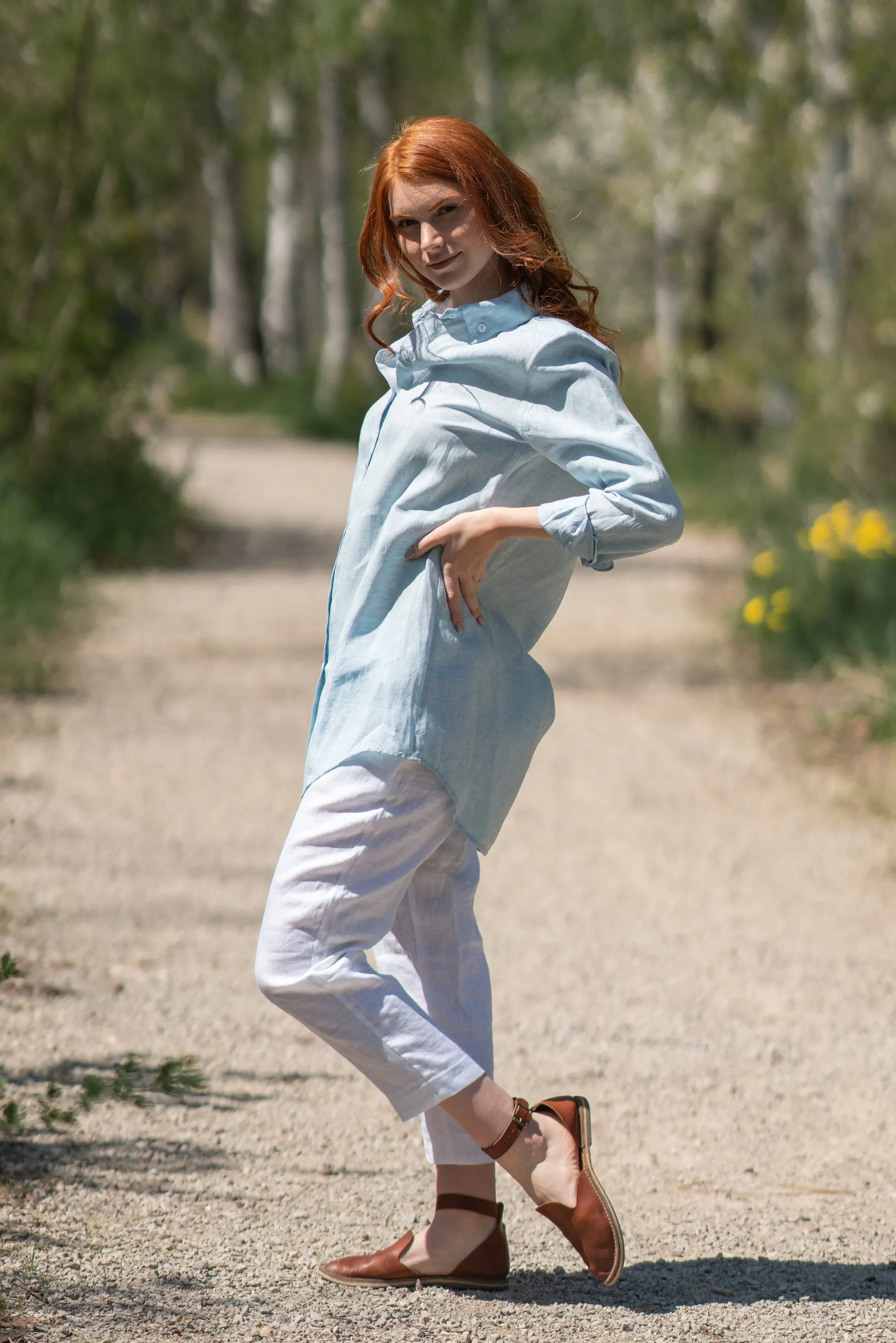 Loose Linen Shirt