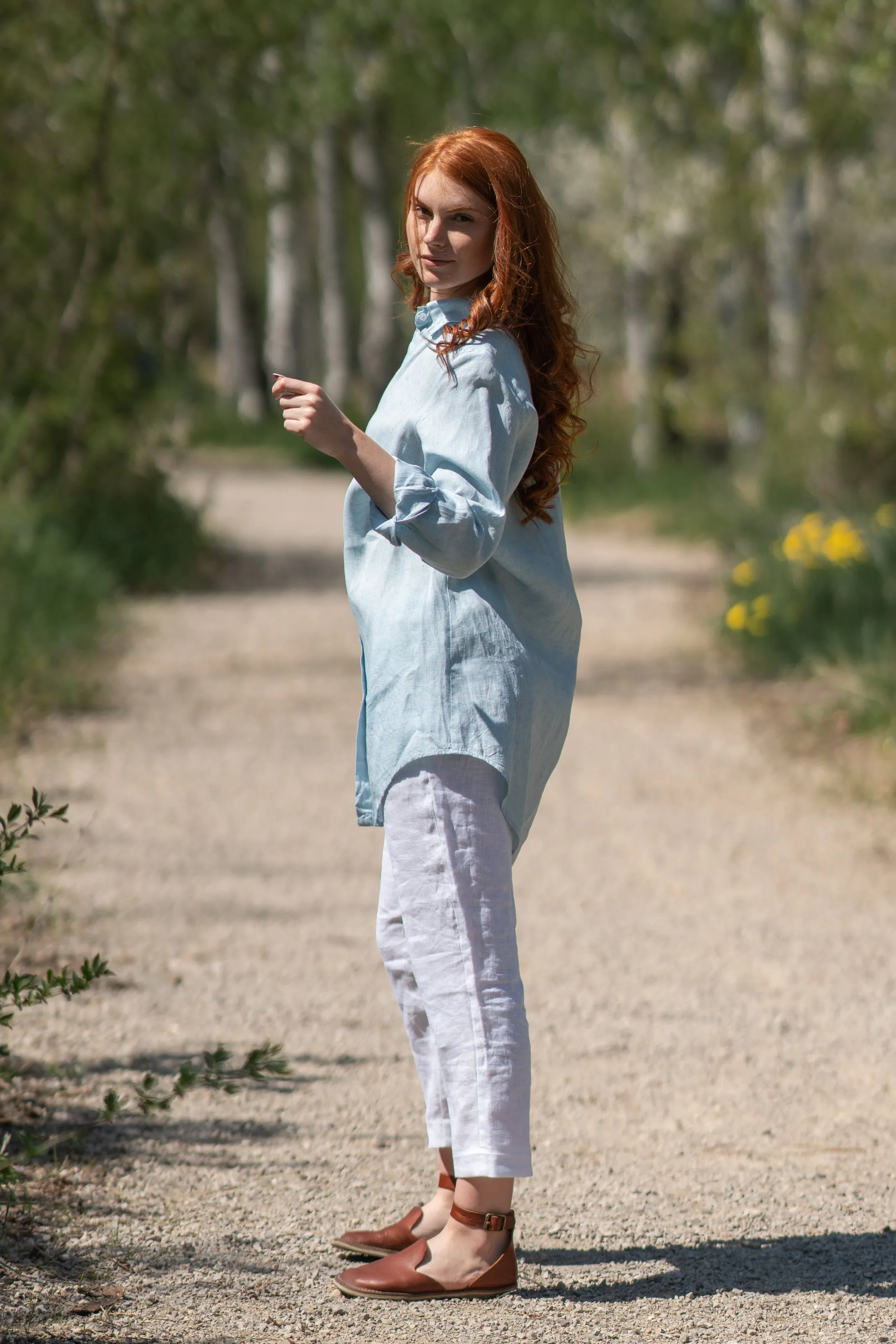 Loose Linen Shirt