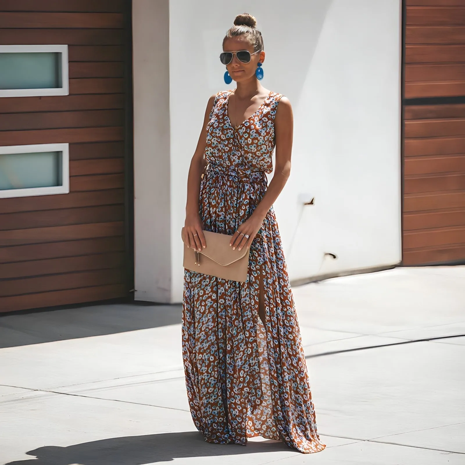 Mavies Bohemian Chic Maxi Summer Dress