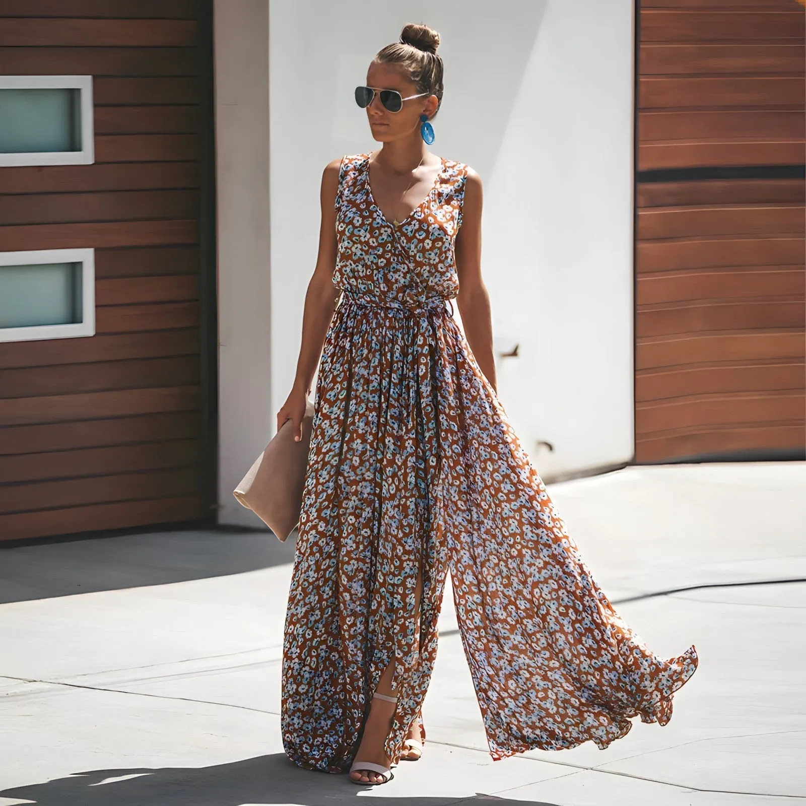 Mavies Bohemian Chic Maxi Summer Dress
