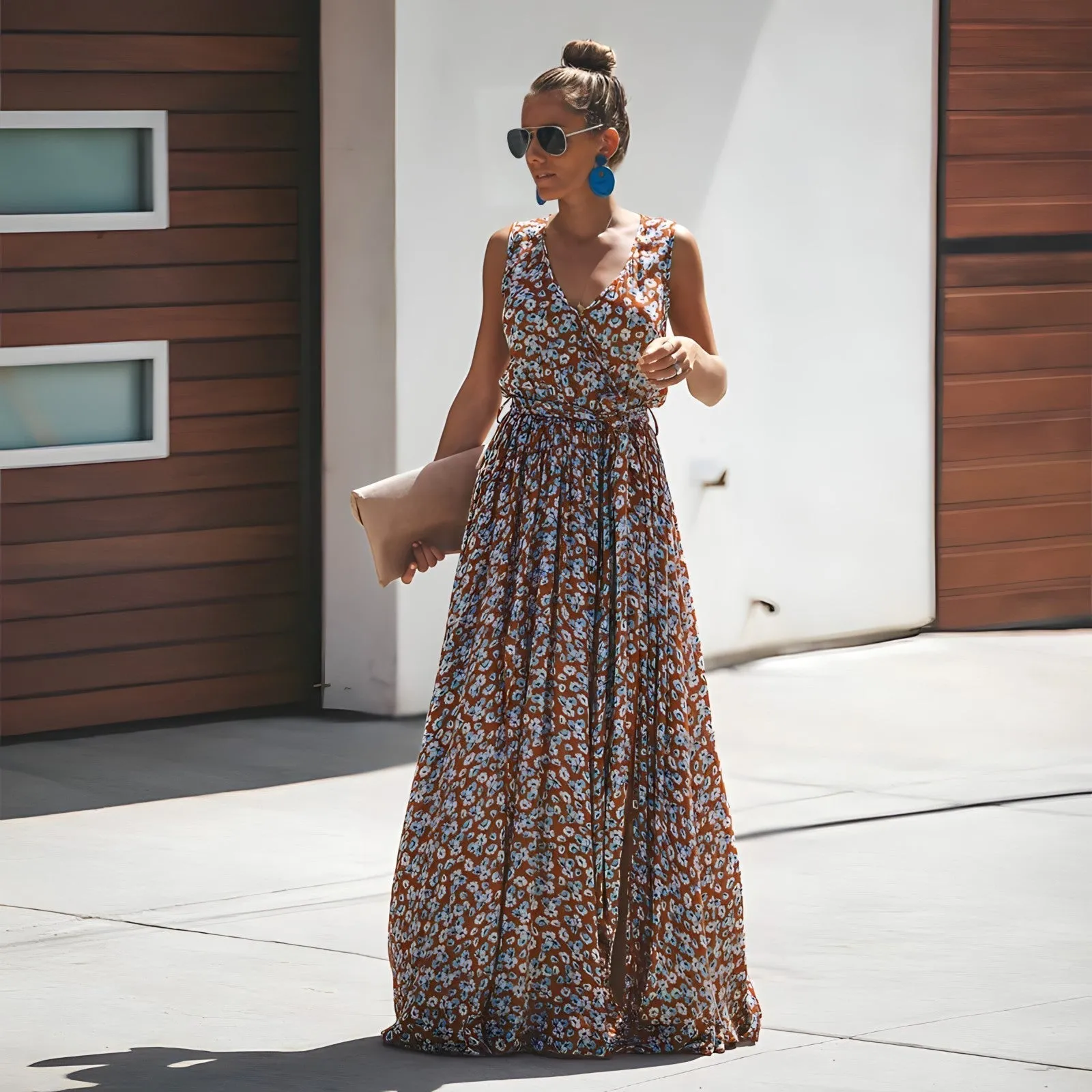 Mavies Bohemian Chic Maxi Summer Dress