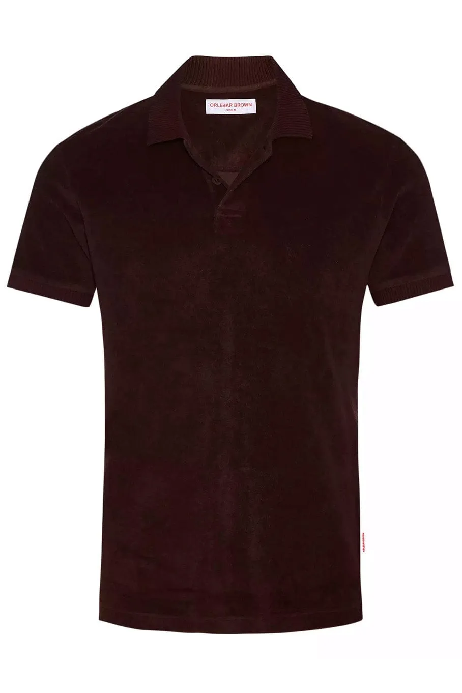 Men’s Felix Linen Polo - Port