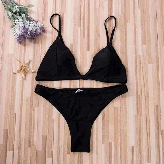 Micro Bikini Set | Women's Swimsuit | Beach Wear Bikini | Push Up Bikini Set | Push Up Padded Bathing Suit | Sexy Bikinis Set | Girl Bikini