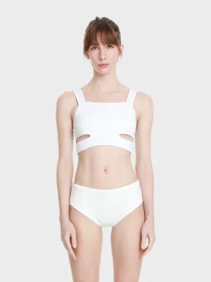 Neoprene swimsuit briefs
