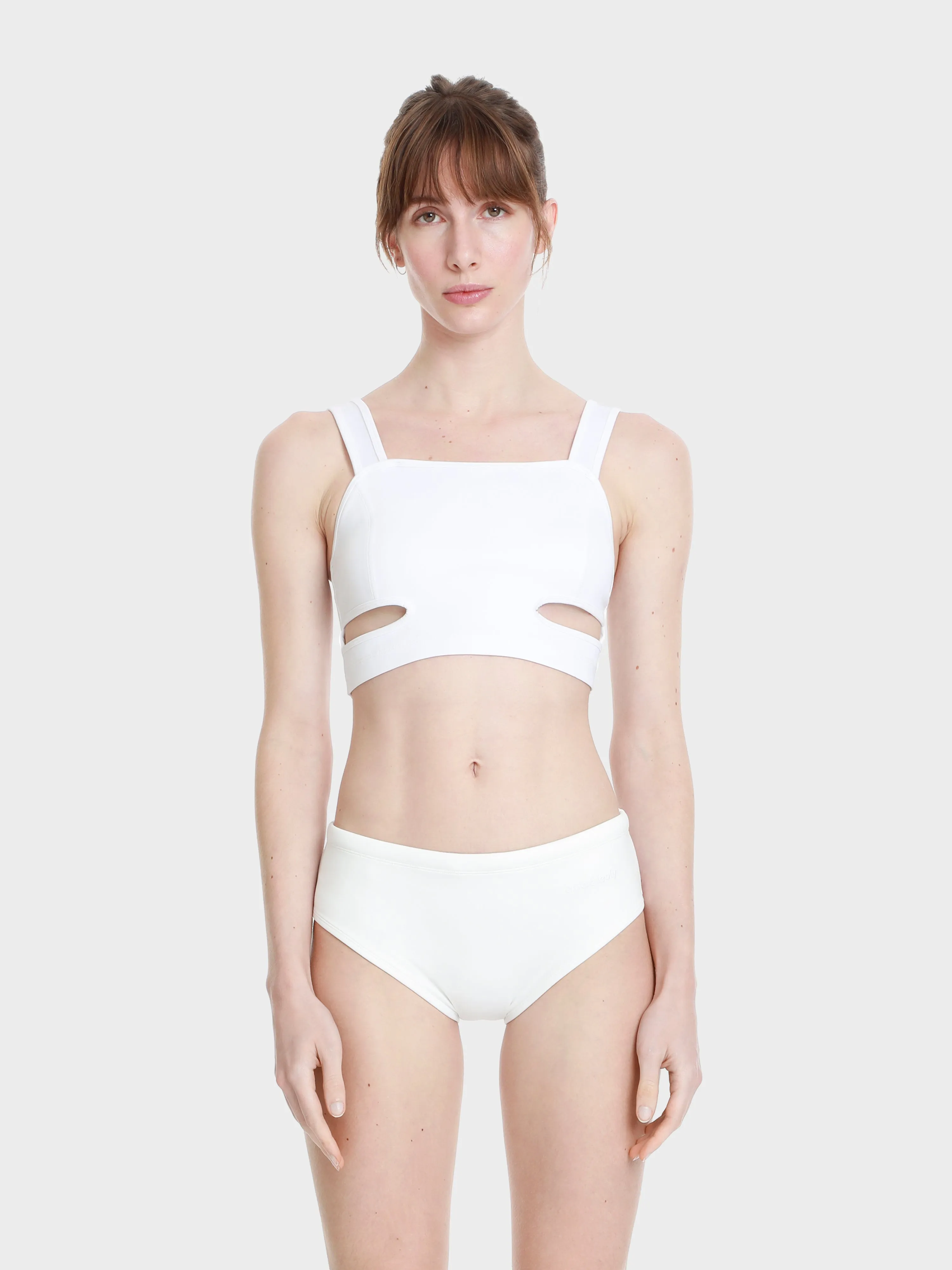 Neoprene swimsuit briefs