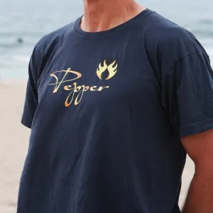 Pepper Swimwear Power Washed Unisex T-Shirt - Charcoal