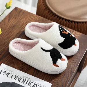 Plus Size Animal Pattern Slippers