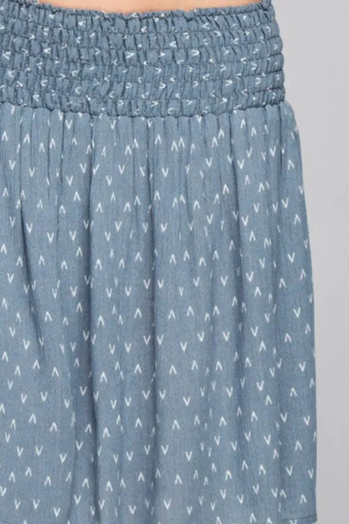 Printed Mini Skirt