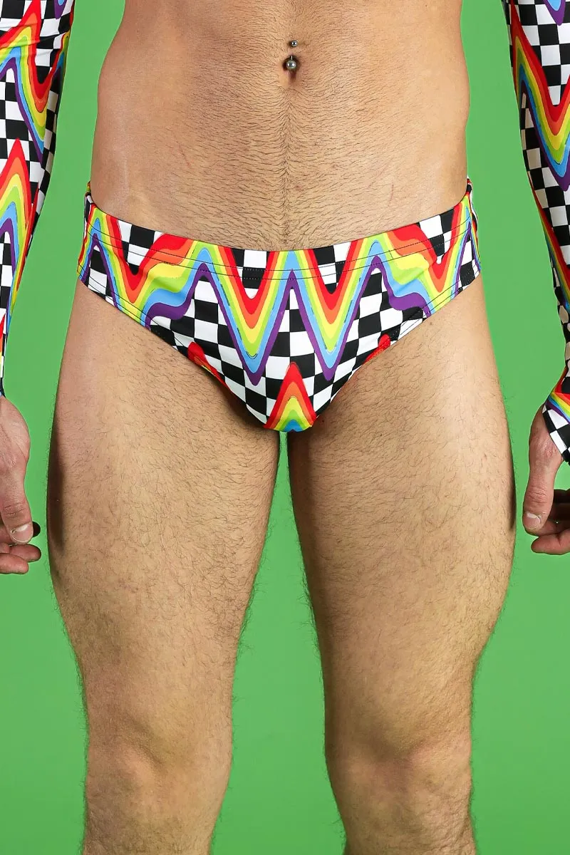 Queer Cheer Men's Swim Briefs