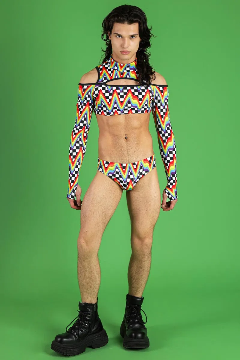Queer Cheer Men's Swim Briefs