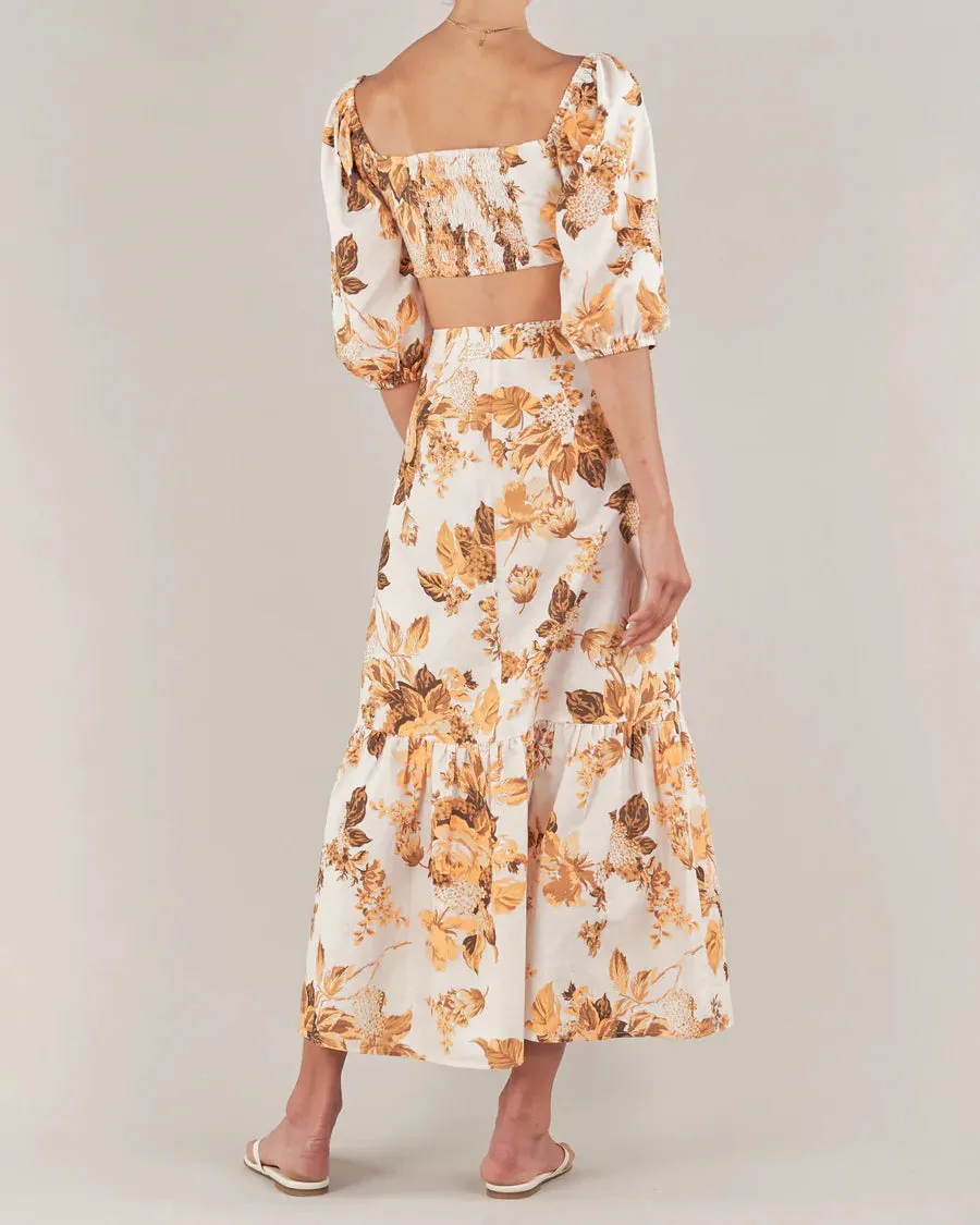 Saint Lucia Linen Crop Top