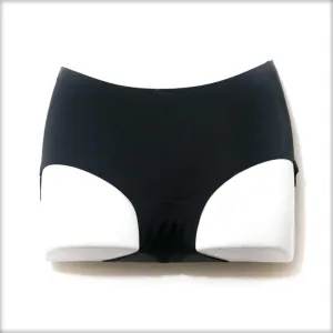 Silk Simple Black Panty