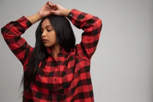 The Sleep Shirt | Short | BIG BUFFALO CHECK | BRUSHED COTTON