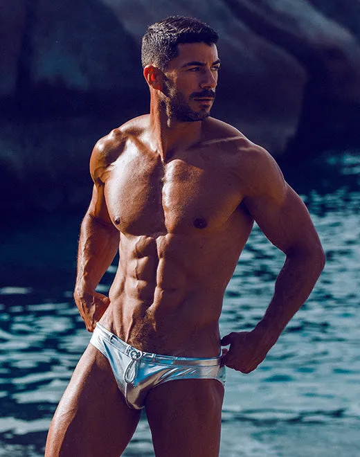 V30 Swim Brief - MetaLux Silver